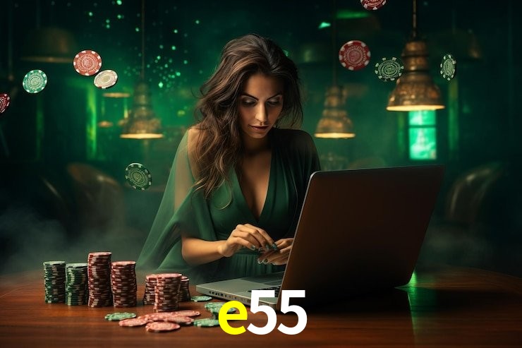 Apostas ao vivo e55