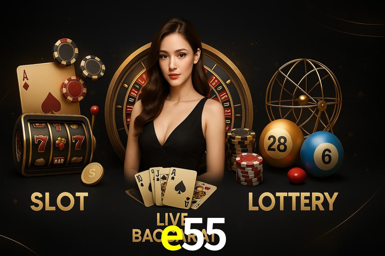 Catálogo de jogos na e55