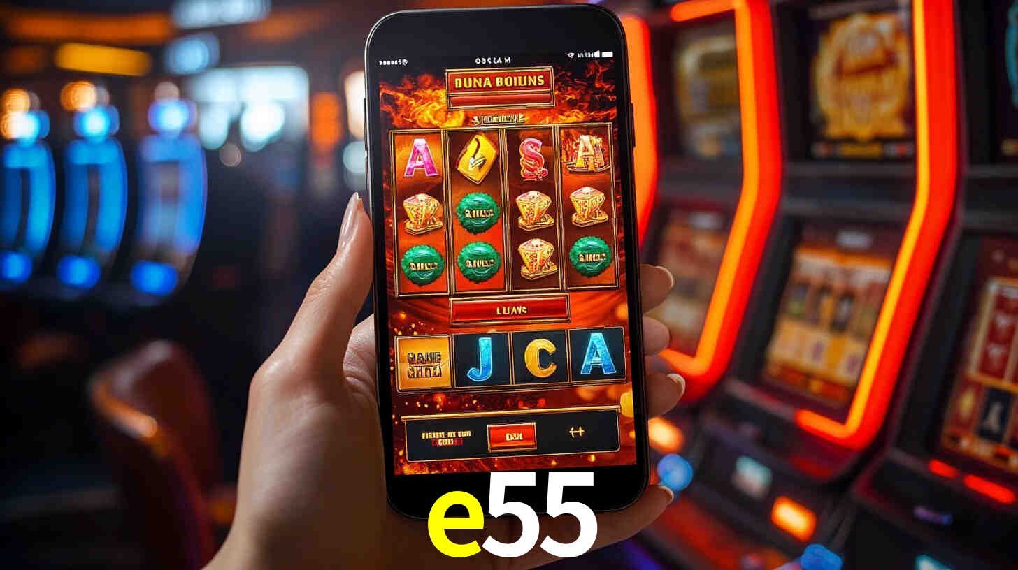 Sinta a adrenalina dos jogos de cassino com e55